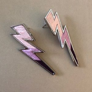 Mignonne Gavigan lightening bolt earrings